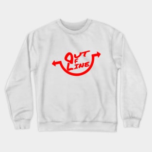 OUT OF LINE -  Be different Crewneck Sweatshirt